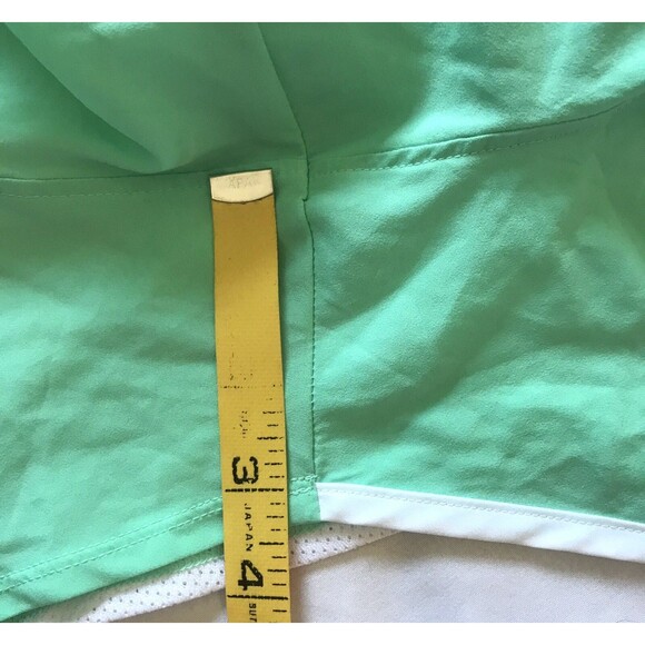 Under Armour Heatgear Shorts Womens Fly By 2.0 Brief Lined Green Loose Sz XL 3” - Picture 7 of 13